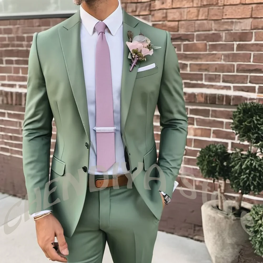 Formal Occasion Men's Suit Slim Fit High Quality Peaked Lapel Single Breasted Jacket Pants Tuxedo Suit for Groom Wedding Party
Formal Occasion Men's Suit Slim Fit High Quality Peaked Lapel Single Breasted Jacket Pants Tuxedo Suit for Groom Wedding Party