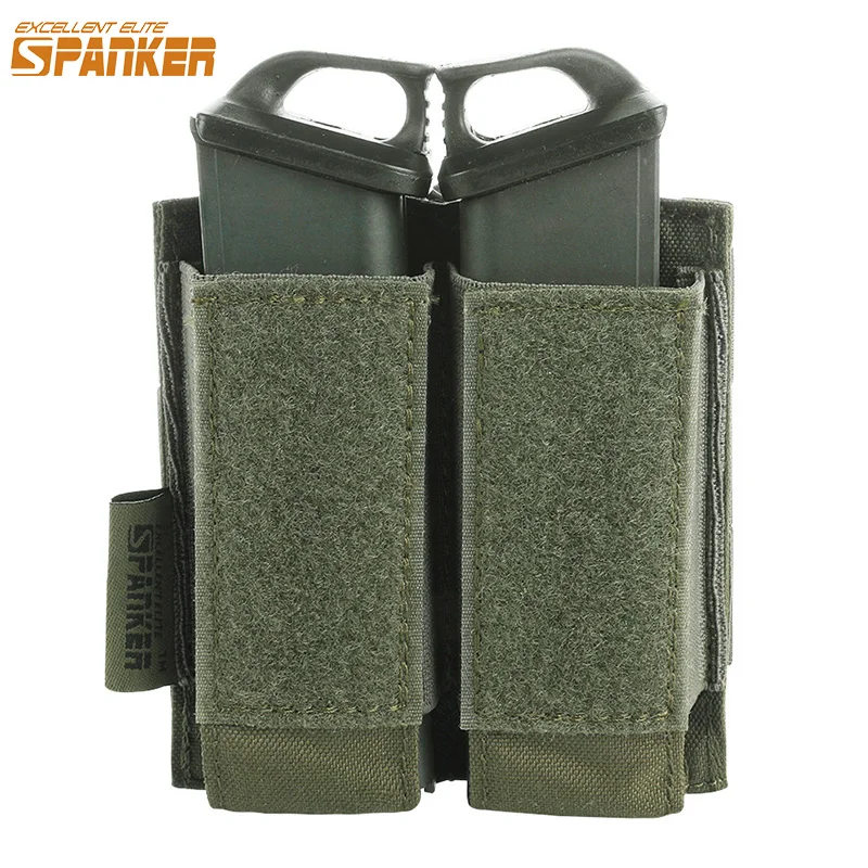 EXCELLENT ELITE SPANKER Tactical Pistol Magazine Pouches Molle Double Mag Pouch Airsoft Glock Gun Bag
EXCELLENT ELITE SPANKER Tactical Pistol Magazine Pouches Molle Double Mag Pouch Airsoft Glock Gun Bag