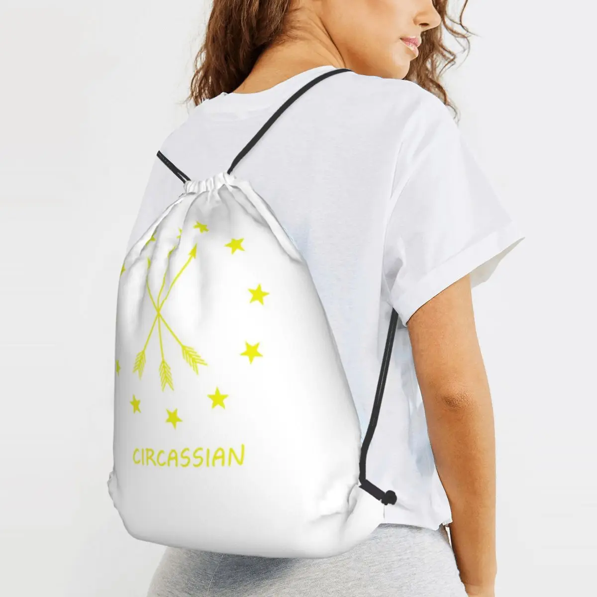 Stars Around 3 Arrows Adygea Flag Backpacks Multi-function Drawstring Bags Sundries Bag Book Bags for Man Woman Students
Stars Around 3 Arrows Adygea Flag Backpacks Multi-function Drawstring Bags Sundries Bag Book Bags for Man Woman Students