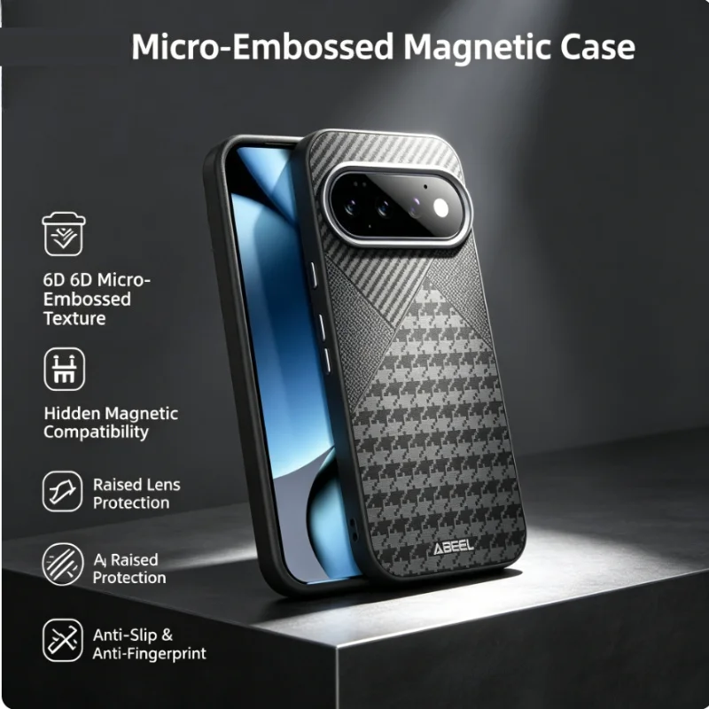 Premium Business Carbon Fiber Relief Magnetic Case For Google Pixel 11 Pro XL 10A 9A 10 9 Pro for Magsafe Charge Anti-drop Cover
Premium Business Carbon Fiber Relief Magnetic Case For Google Pixel 11 Pro XL 10A 9A 10 9 Pro for Magsafe Charge Anti-drop Cover