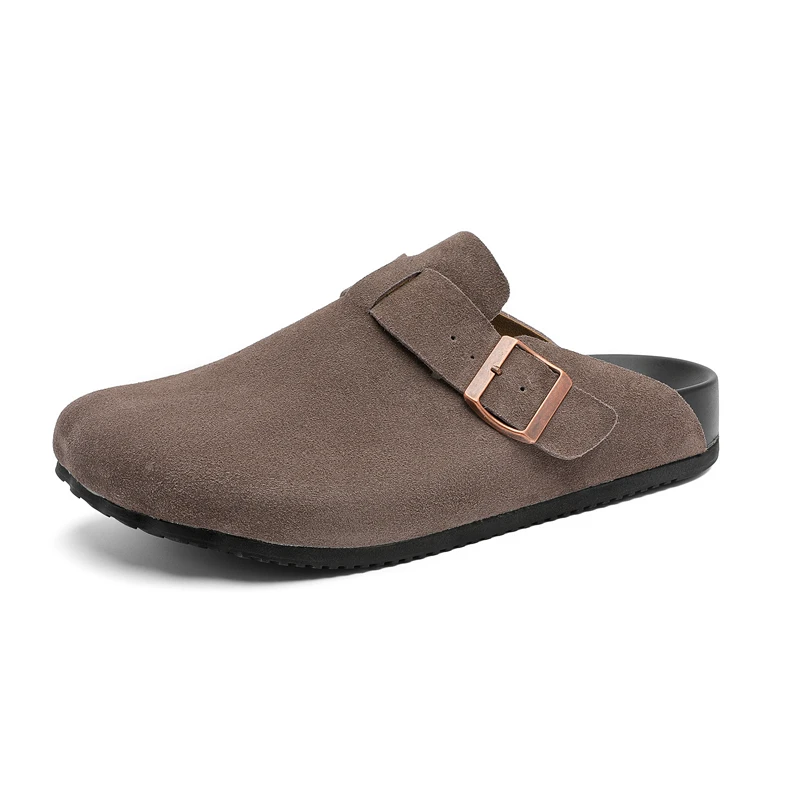 COZOK модные мужские замшевые шлепанцы, новые женские сабо, сандалии с пробковой стелькой и поддержкой свода стопы, уличные пляжные шлепанцы, домашняя обувь
COZOK модные мужские замшевые шлепанцы, новые женские сабо, сандалии с пробковой стелькой и поддержкой свода стопы, уличные пляжные шлепанцы, домашняя обувь