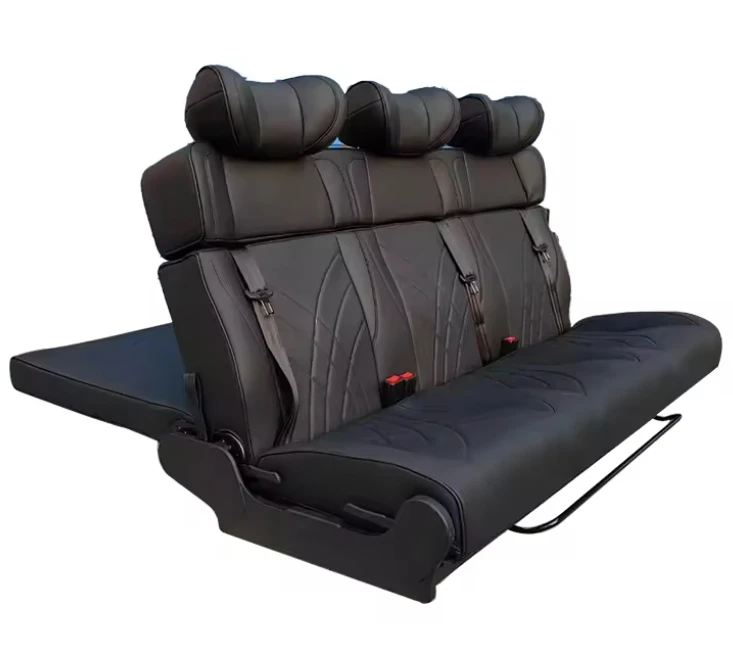 Customizable Three-Fold Leather Car Seat Reclining RV Van Bed for Motorhome for Camping and Caravaning
Customizable Three-Fold Leather Car Seat Reclining RV Van Bed for Motorhome for Camping and Caravaning