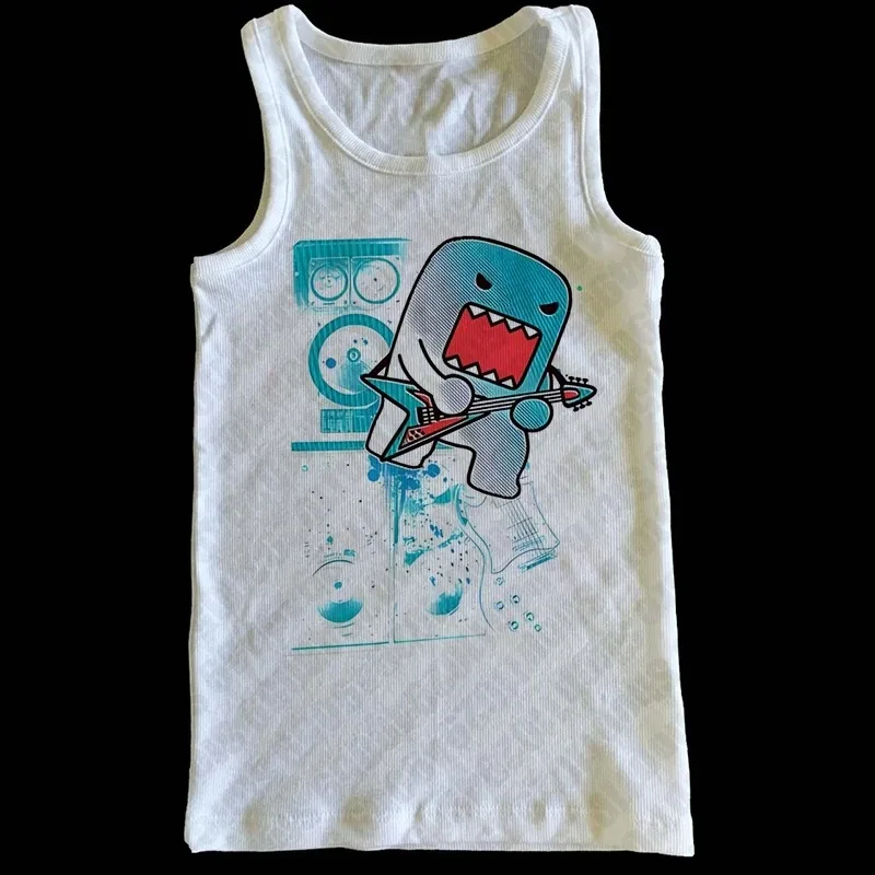 Летние женские майки с милым принтом в стиле готика, панк, стритвир, гранж, эстетика винтажа, повседневные майки в стиле Y2K, эмо-топы для девушек 2000-х годов
Летние женские майки с милым принтом в стиле готика, панк, стритвир, гранж, эстетика винтажа, повседневные майки в стиле Y2K, эмо-топы для девушек 2000-х годов