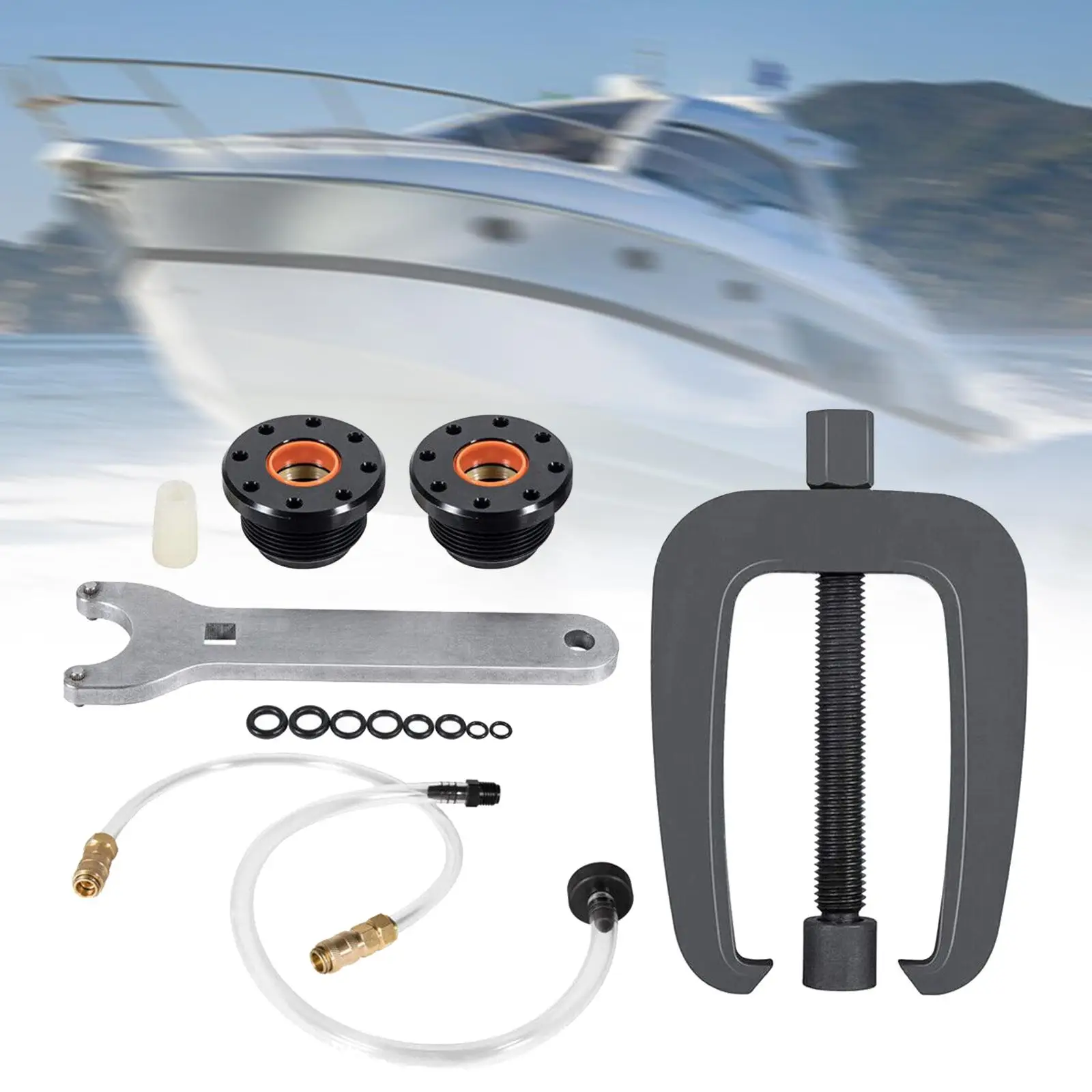 Съемник опорного кронштейна рулевого управления, детали цилиндра переднего крепления для HC5445 
Съемник опорного кронштейна рулевого управления, детали цилиндра переднего крепления для HC5445