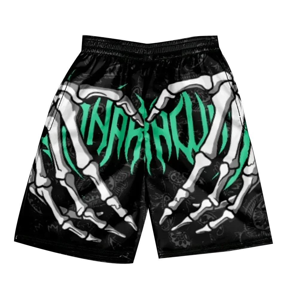 Funny 3D Skull Hand Graphic Beach Shorts For Men Fashion Cool Summer 3D Printed Short Pants Loose Streetwear Hip Hop Swim Trunks
Funny 3D Skull Hand Graphic Beach Shorts For Men Fashion Cool Summer 3D Printed Short Pants Loose Streetwear Hip Hop Swim Trunks