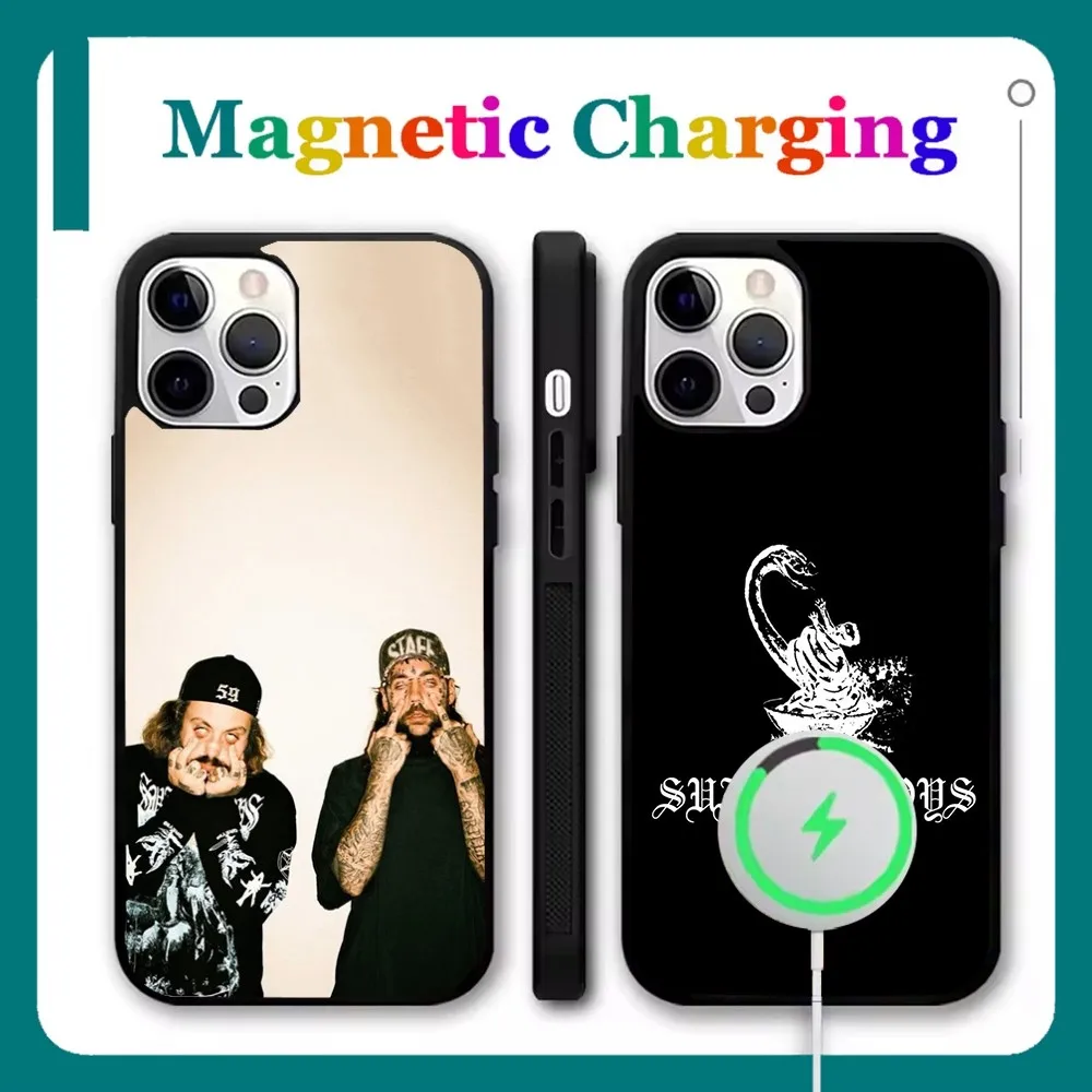 $uicideboy$ Matte Black Phone Case For iPhone 16,15,14,13,12,11,Pro,Max,Plus,Mini,SE New Magsafe Magnetic Wireless Charging
$uicideboy$ Matte Black Phone Case For iPhone 16,15,14,13,12,11,Pro,Max,Plus,Mini,SE New Magsafe Magnetic Wireless Charging