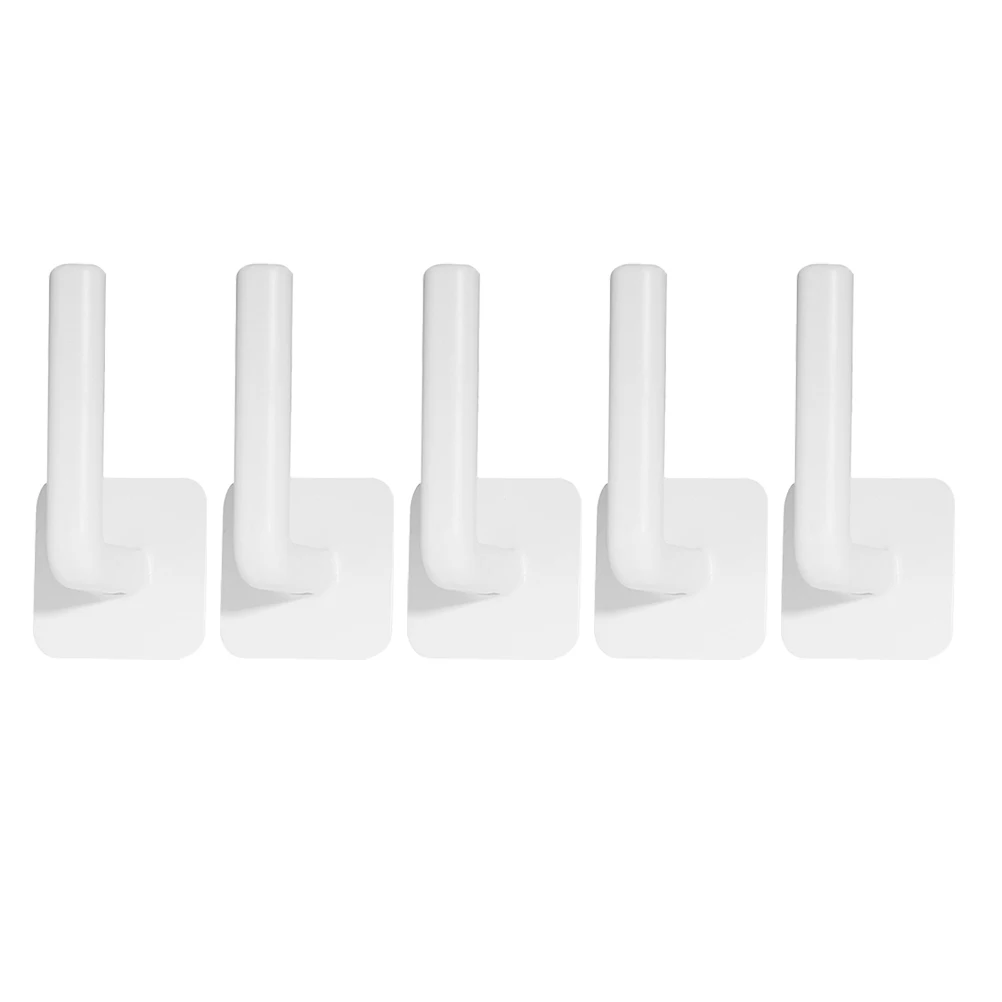 5pcs White Nail-free Adhesive Hooks for Wall Mounting Strong Hold No Residue Easy Removal Bathroom Towel Key Organizing
5pcs White Nail-free Adhesive Hooks for Wall Mounting Strong Hold No Residue Easy Removal Bathroom Towel Key Organizing