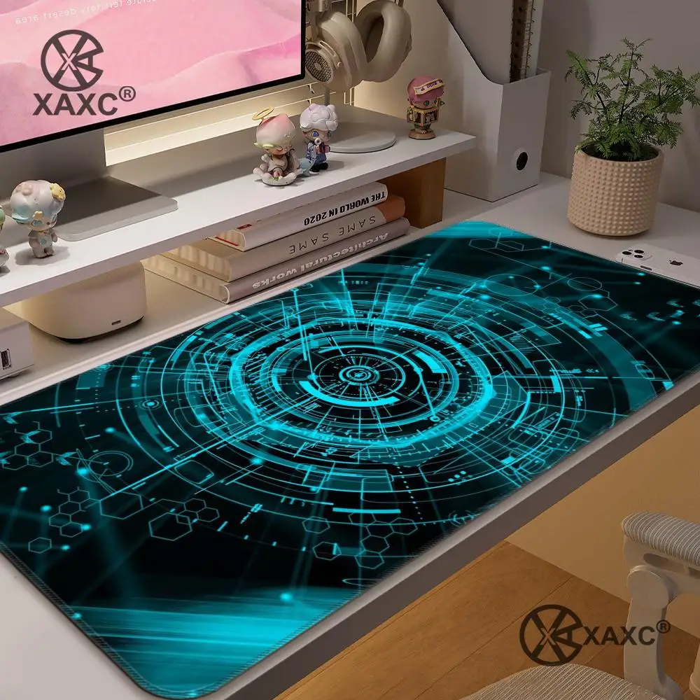 Abstract Technology UI XAXC Mouse Pad large keyboard mouse desk pad non-slip rubber gaming mouse pad laptop mouse carpet
Abstract Technology UI XAXC Mouse Pad large keyboard mouse desk pad non-slip rubber gaming mouse pad laptop mouse carpet