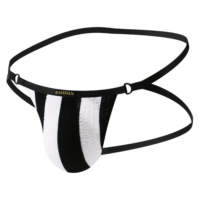 Men's Rainbow Knit G-String Low Waist Thin Strap Double T-Back Underwear Sexy INS Style Gay Lingerie Gays Erotic U Pouch Panties
Men's Rainbow Knit G-String Low Waist Thin Strap Double T-Back Underwear Sexy INS Style Gay Lingerie Gays Erotic U Pouch Panties