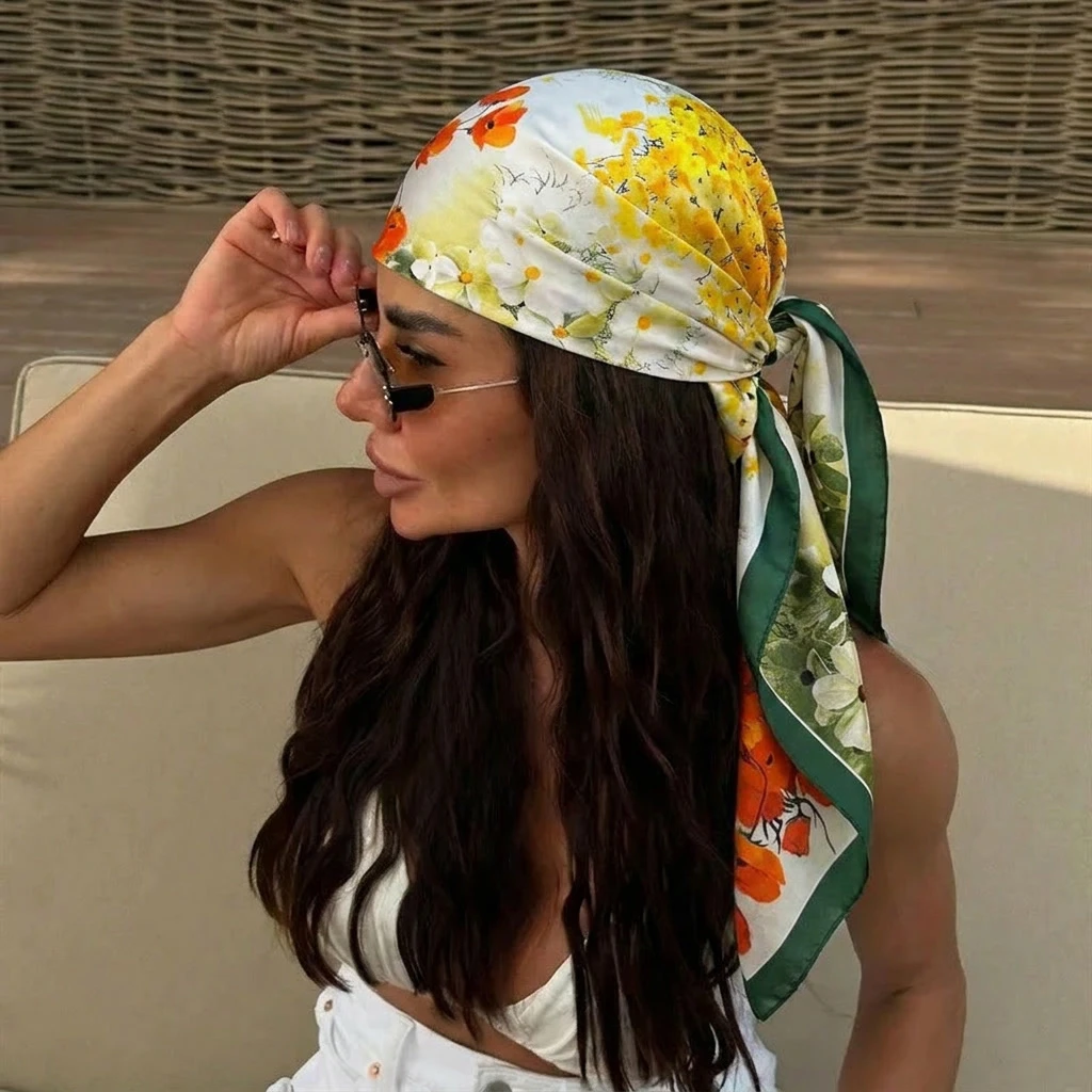 New Silk Shawl Satin Square Scarf For Women Paisley Neckerchief Female New Headband Hair Bands Print Foulard Hijab Wraps Bandana
New Silk Shawl Satin Square Scarf For Women Paisley Neckerchief Female New Headband Hair Bands Print Foulard Hijab Wraps Bandana