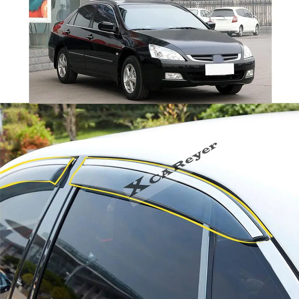 For Honda Accord 7th 2003 2004 2005 2006 2007 Car Body Styling Sticker Plastic Window Glass Wind Visor Rain/Sun Guard Vent Parts
For Honda Accord 7th 2003 2004 2005 2006 2007 Car Body Styling Sticker Plastic Window Glass Wind Visor Rain/Sun Guard Vent Parts