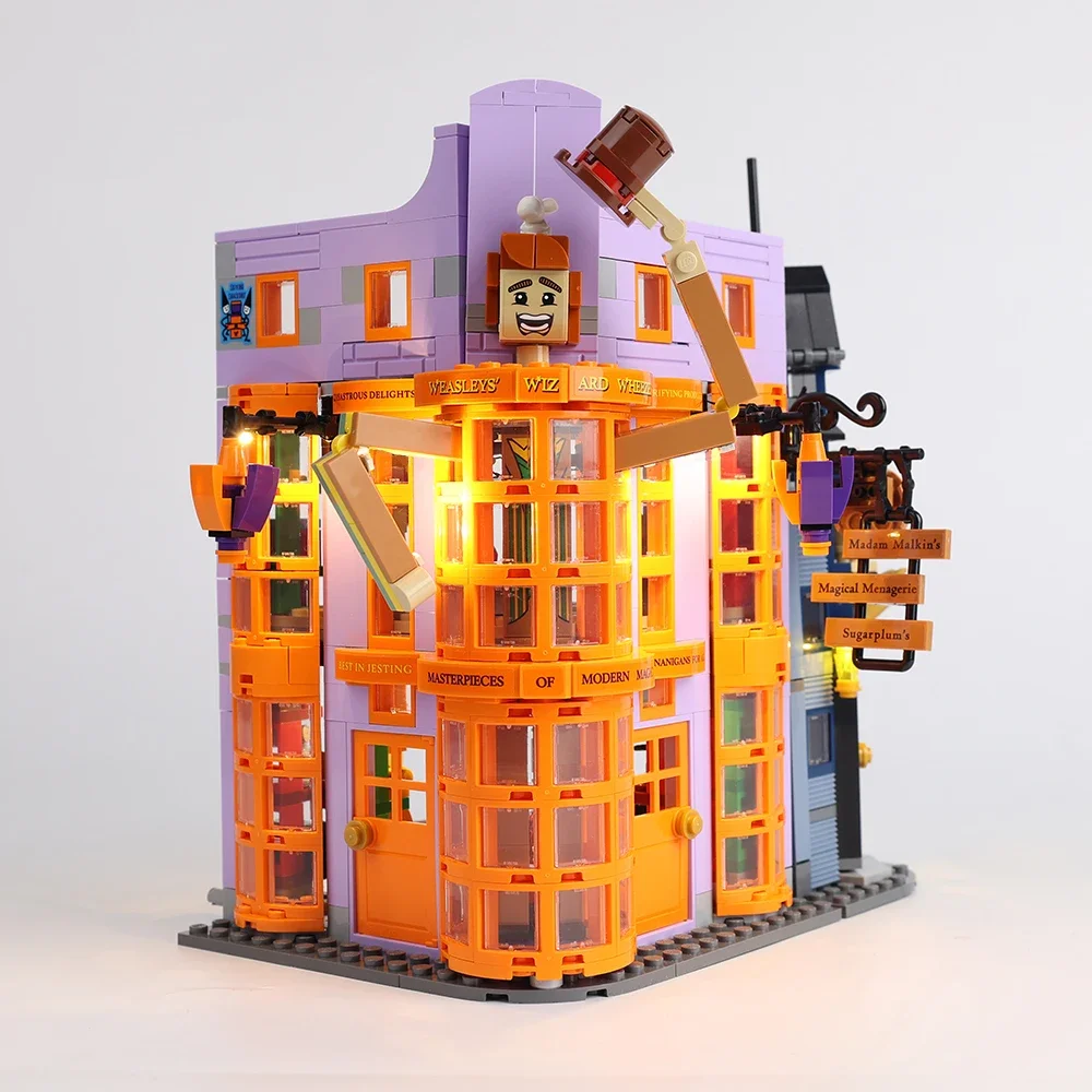 Набор светодиодных фонарей, совместимый с строительными блоками Diagon Alley Weasleys' Wizard Wheezes 76422, не входит в комплект
Набор светодиодных фонарей, совместимый с строительными блоками Diagon Alley Weasleys' Wizard Wheezes 76422, не входит в комплект
