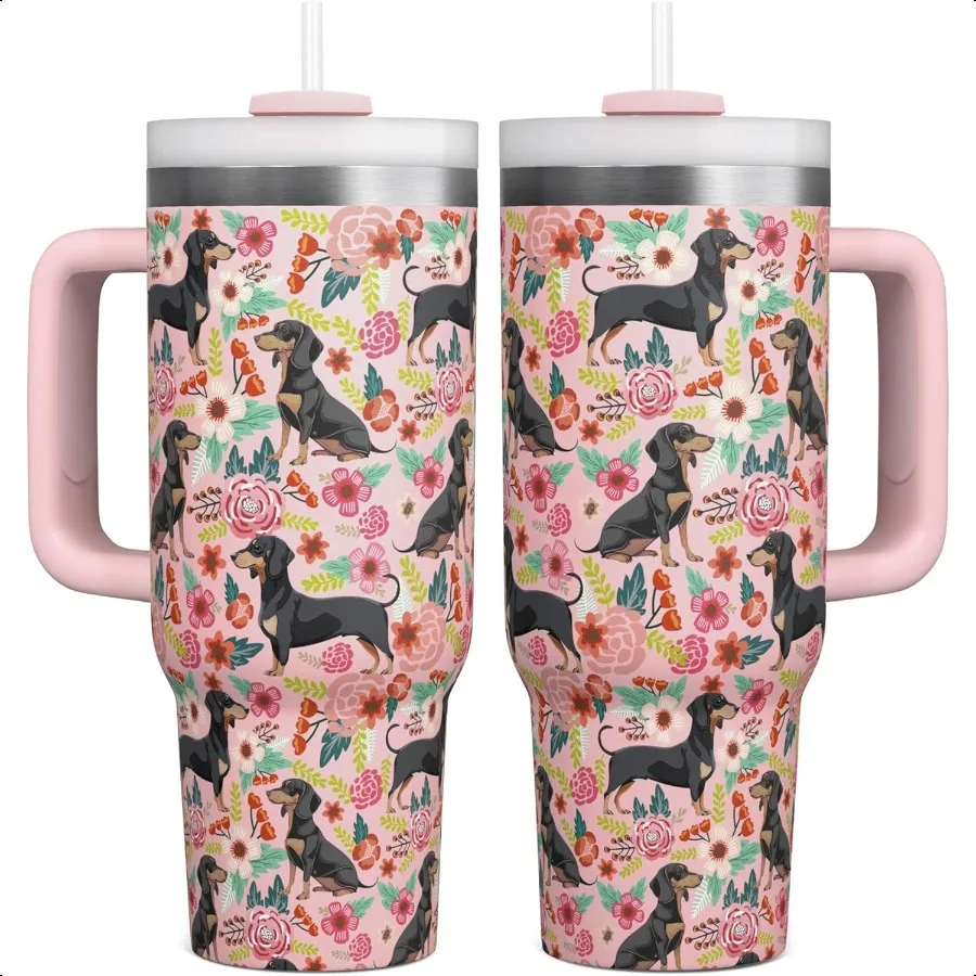 Dachshund Gifts for Women and Dachshund Lovers 30 Oz Insulated Dachshund Coffee Water Tumbler with Handle and Straw Dachshund C
Dachshund Gifts for Women and Dachshund Lovers 30 Oz Insulated Dachshund Coffee Water Tumbler with Handle and Straw Dachshund C