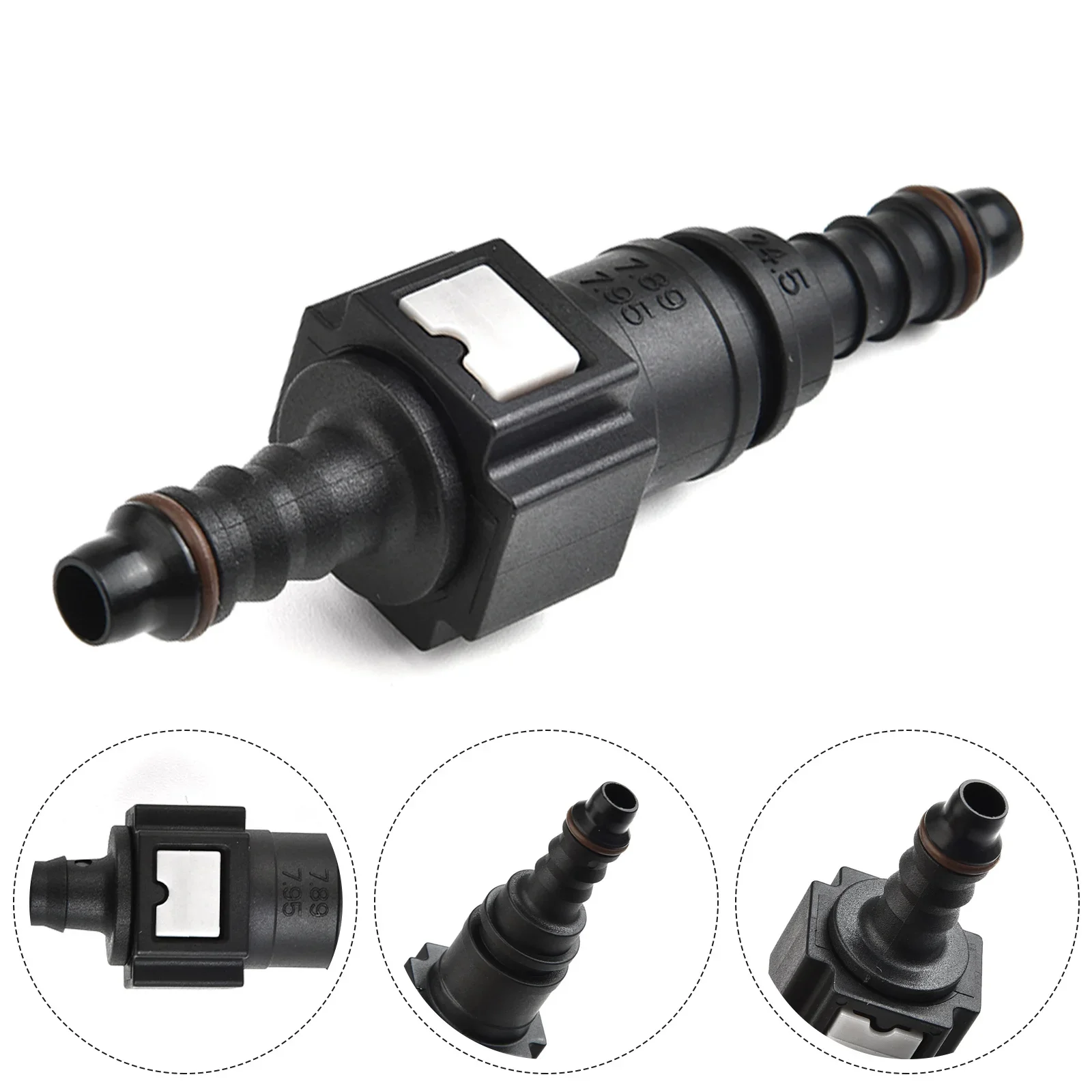 Female 7.89-ID6 Straight Car Fuel Line Hose Pipe Coupler Quick Release Connector For 6mm Inner Diameter Nylon Hose
Female 7.89-ID6 Straight Car Fuel Line Hose Pipe Coupler Quick Release Connector For 6mm Inner Diameter Nylon Hose