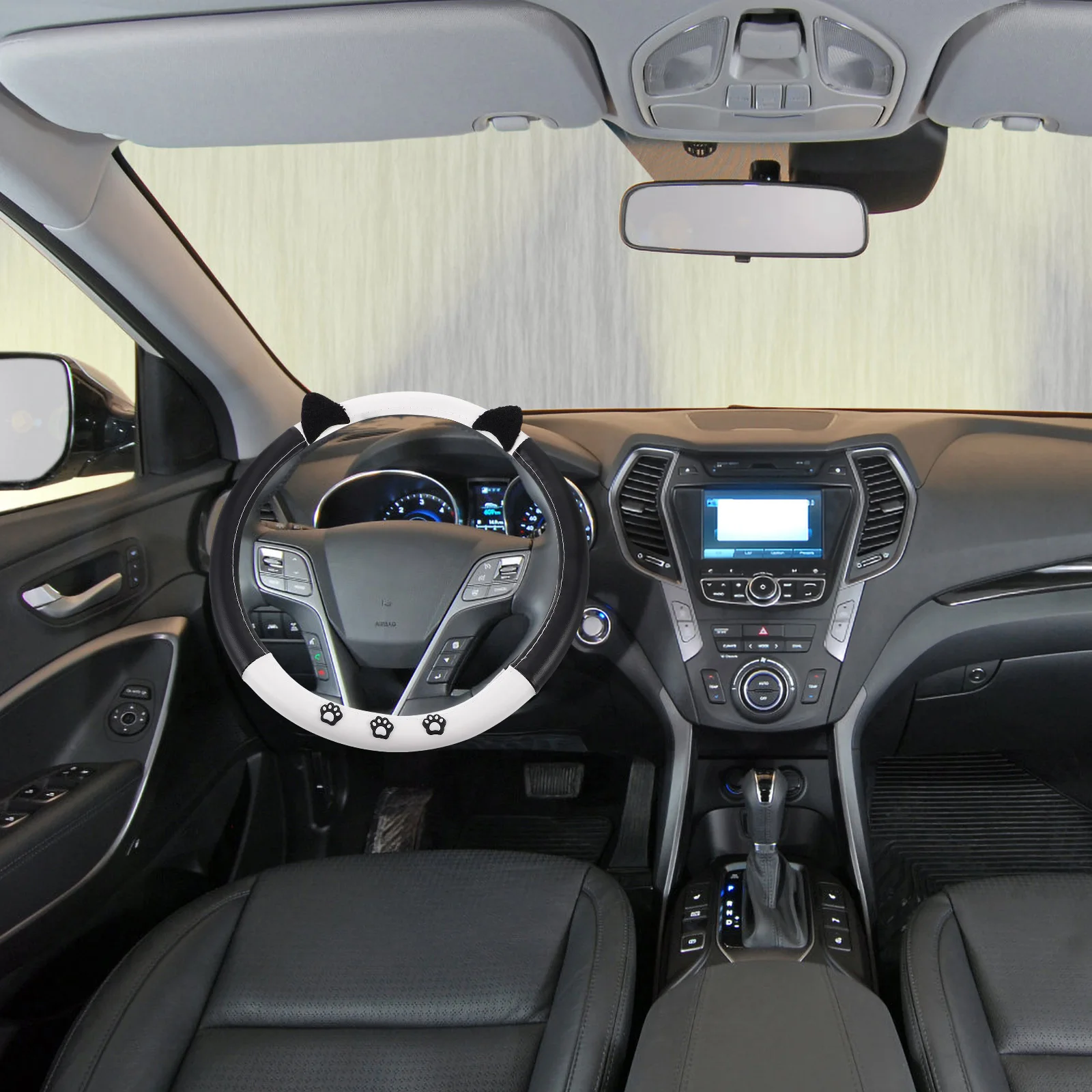 Universal Car Steering Wheel Cover Cute Cartoon Pattern Nonslip Anti-Shedding Protective Sleeve Soft Fiber Cover for Car
Universal Car Steering Wheel Cover Cute Cartoon Pattern Nonslip Anti-Shedding Protective Sleeve Soft Fiber Cover for Car