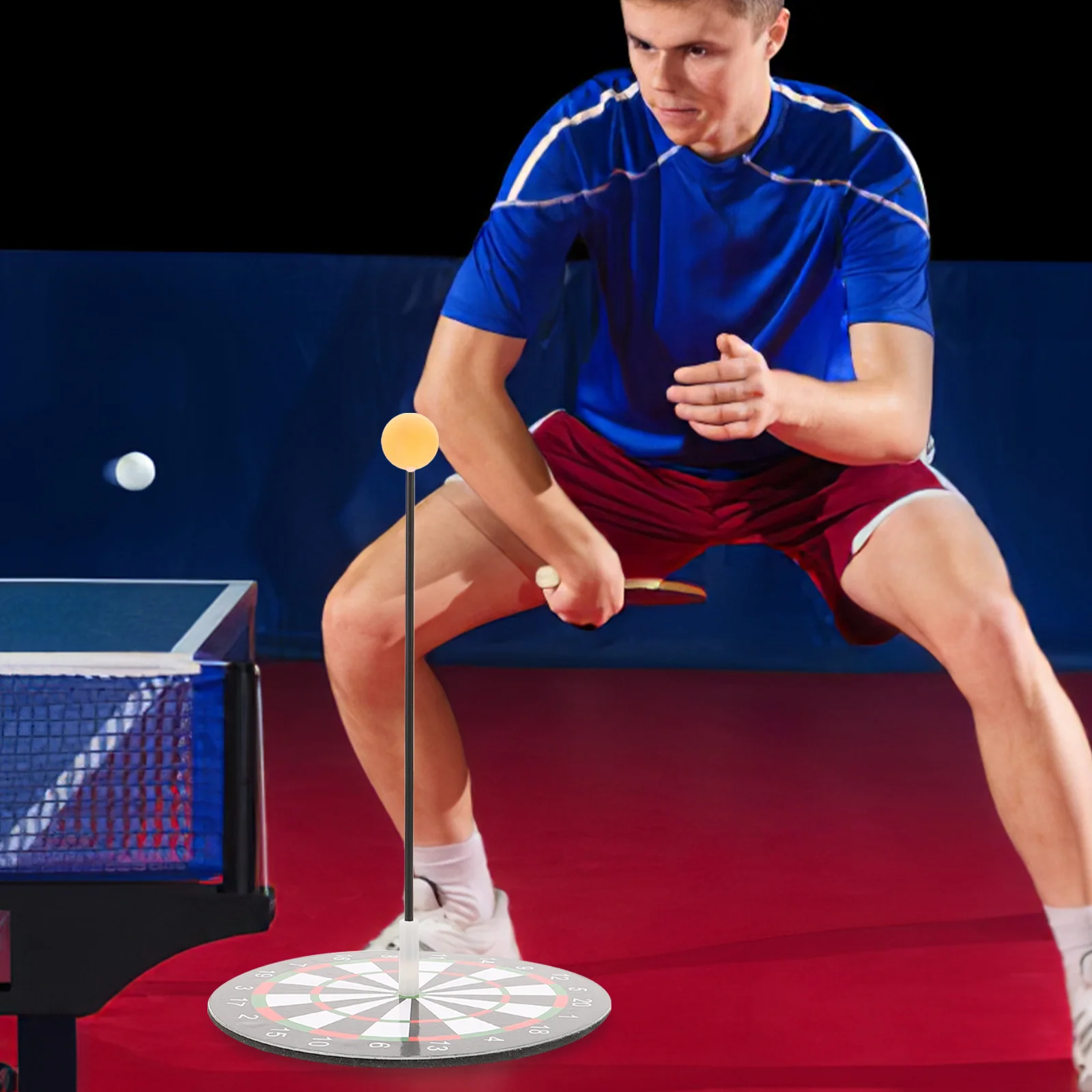 1Set Table Tennis Training Device Reliable Elastic Practice Kit Adjustable Base for All Skill Levels Table Tennis Device
1Set Table Tennis Training Device Reliable Elastic Practice Kit Adjustable Base for All Skill Levels Table Tennis Device