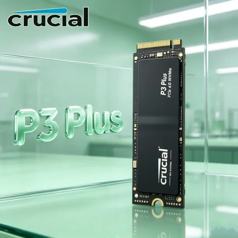 Original OEM Crucial P3 Plus PCIe4 NVMe M.2 2280 SSD 1/2TB 3D NAND High Speed Internal Drive For Gaming Laptops Desktops Upgrade
Original OEM Crucial P3 Plus PCIe4 NVMe M.2 2280 SSD 1/2TB 3D NAND High Speed Internal Drive For Gaming Laptops Desktops Upgrade