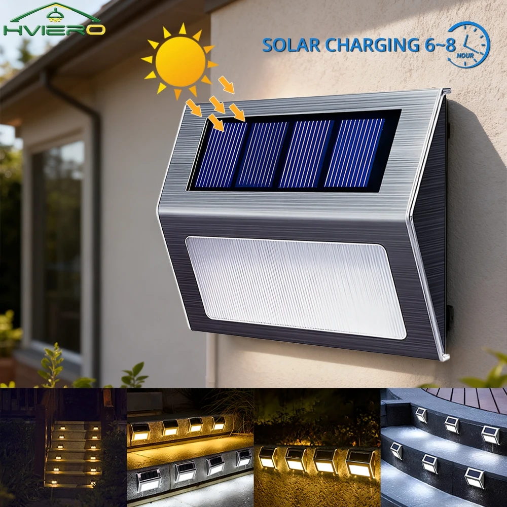 1PCS Waterproof Garden Staircase Wall Fence Courtyard Night Lighting Lamps Solar Powered Outdoor Decorative Lights Led Light
1PCS Waterproof Garden Staircase Wall Fence Courtyard Night Lighting Lamps Solar Powered Outdoor Decorative Lights Led Light