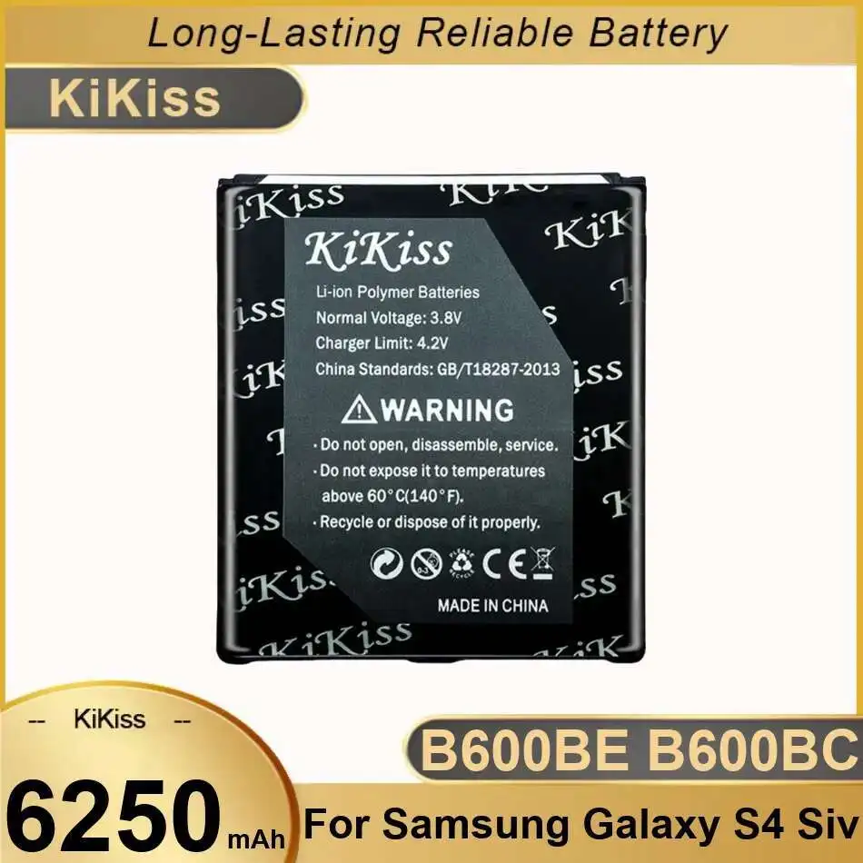 Аккумулятор мобильного телефона B600BE B600BC 6250 мАч для Samsung Galaxy S4 Siv S4 Active i9500 i9505 i9295 G7106 G7100
Аккумулятор мобильного телефона B600BE B600BC 6250 мАч для Samsung Galaxy S4 Siv S4 Active i9500 i9505 i9295 G7106 G7100