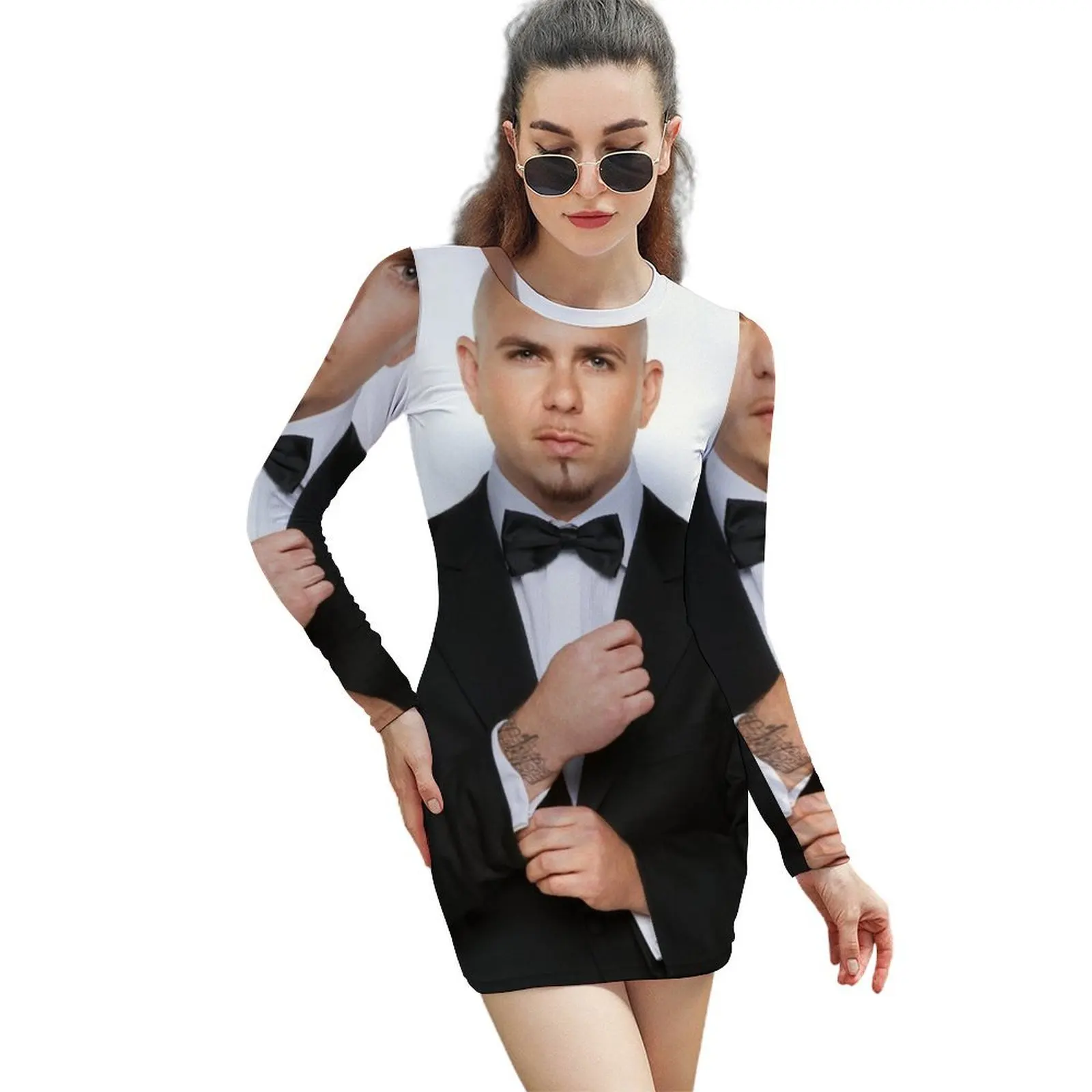 Mr Worldwide Long-Sleeved Sheath Dress birthday dresses for women Women's summer dress womens clothing
Mr Worldwide Long-Sleeved Sheath Dress birthday dresses for women Women's summer dress womens clothing