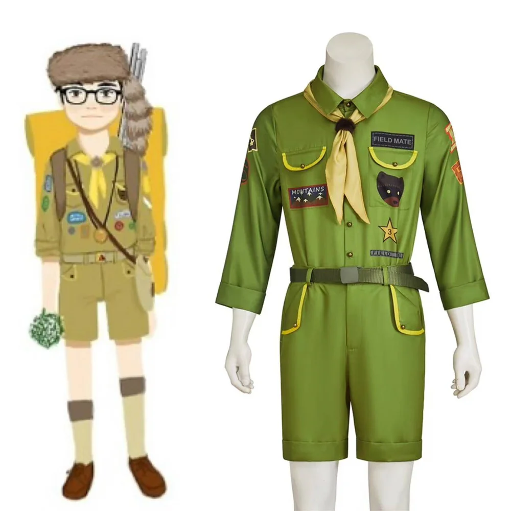 Movie Moonrise Kingdom Cosplay Sam Shakusky Costume Green Military Uniform for Men Halloween Party Outfit
Movie Moonrise Kingdom Cosplay Sam Shakusky Costume Green Military Uniform for Men Halloween Party Outfit