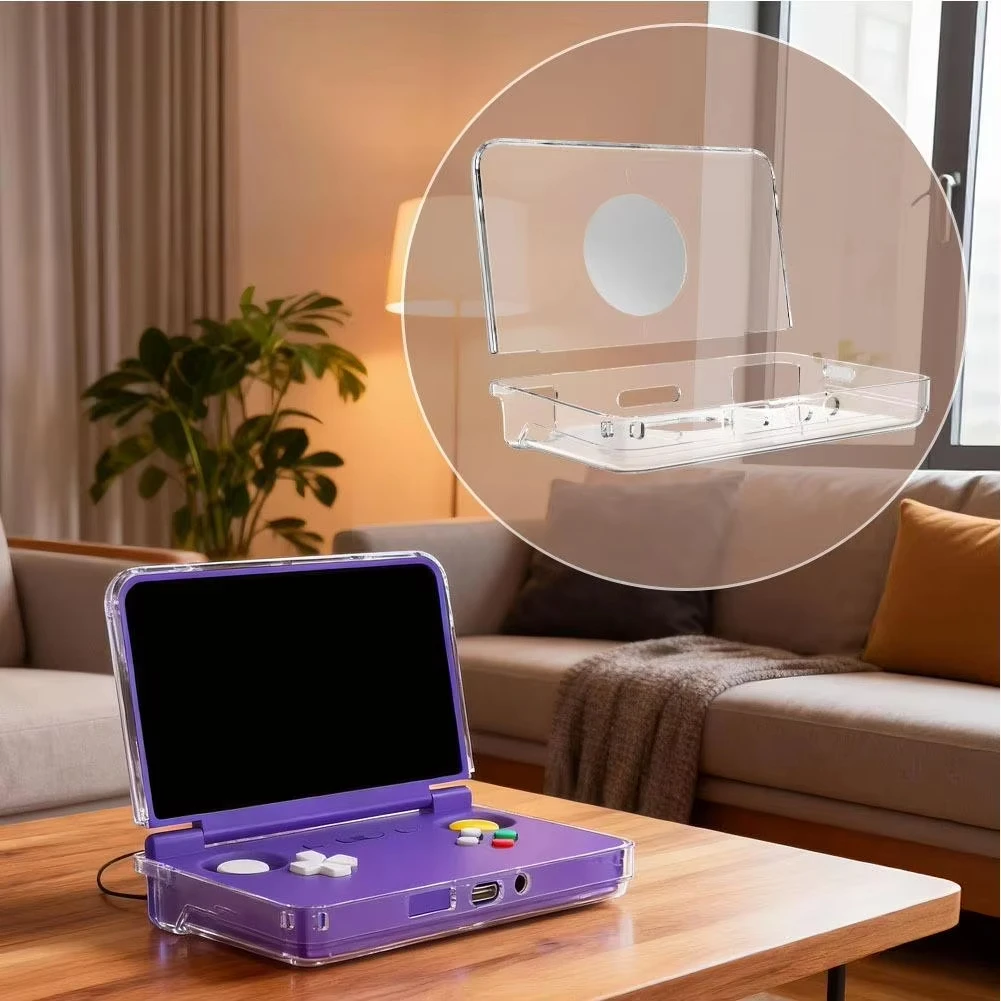 For RETROID POCKET Flip 2 TPU Protective Cover Anti-drop Case Cooling Transparent Game Console Protective Accessories
For RETROID POCKET Flip 2 TPU Protective Cover Anti-drop Case Cooling Transparent Game Console Protective Accessories
