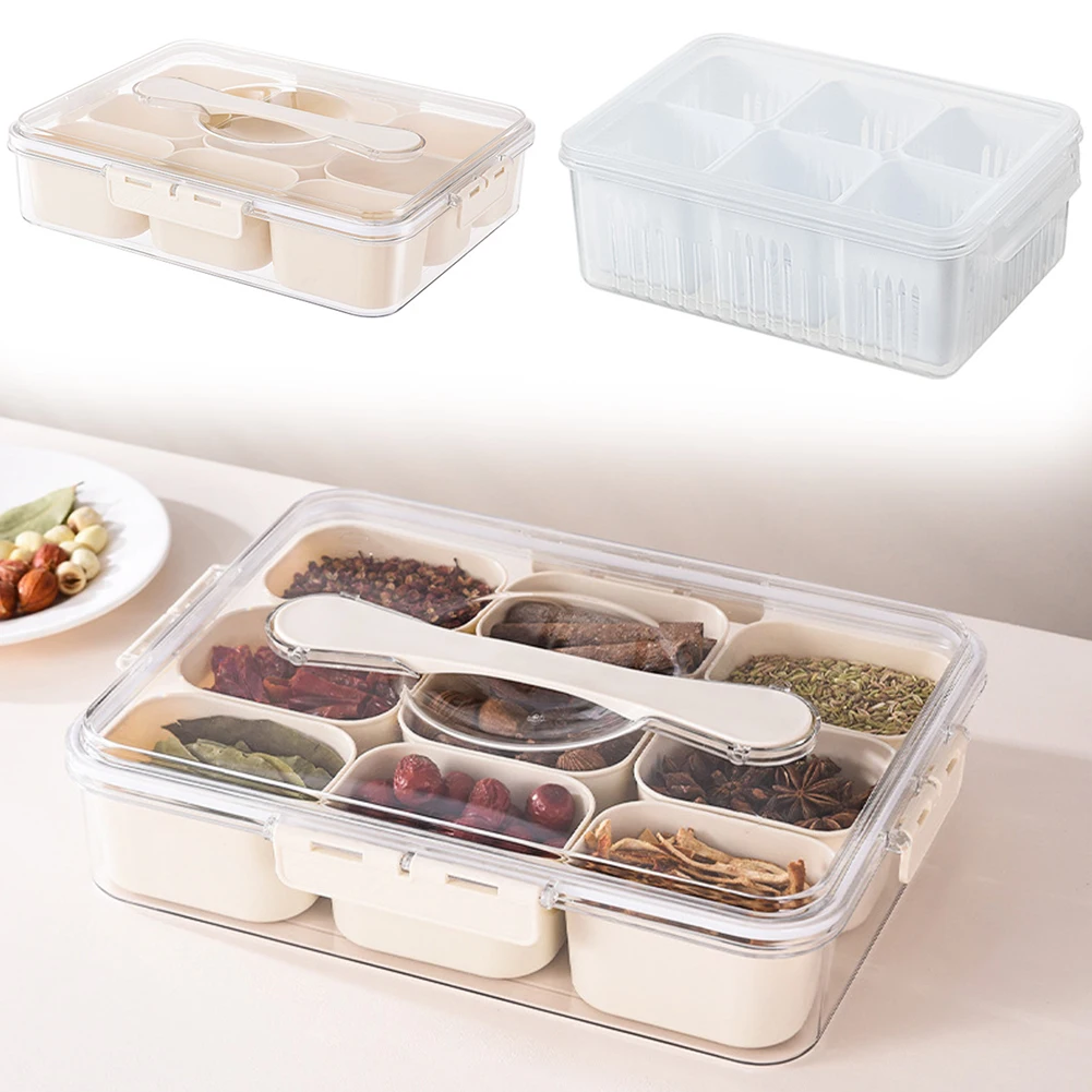 Rectangular Snack Bowl 6/9 Compartments Snack Divided Serving Tray Snack Serving Container for Sweets Veggie Nuts Fruit Storage
Rectangular Snack Bowl 6/9 Compartments Snack Divided Serving Tray Snack Serving Container for Sweets Veggie Nuts Fruit Storage