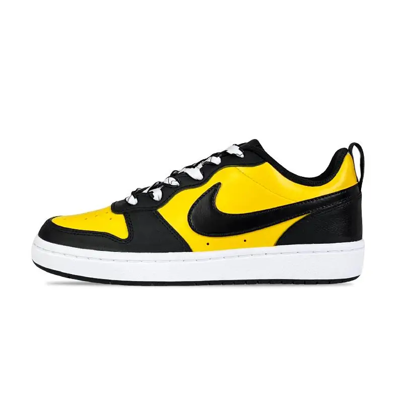 【Customize】Nike Court Borough Skateboarding Shoes Women's Low-top Yellow/black Sneakers shoes BQ5448-115
【Customize】Nike Court Borough Skateboarding Shoes Women's Low-top Yellow/black Sneakers shoes BQ5448-115