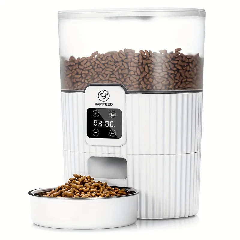 A Hot saleWiFi Remote Intelligent Pet Feeder Automatic Dog and Cat Food Dispenser with Scheduled Feeding Smart Indoor Plastic Ca
A Hot saleWiFi Remote Intelligent Pet Feeder Automatic Dog and Cat Food Dispenser with Scheduled Feeding Smart Indoor Plastic Ca