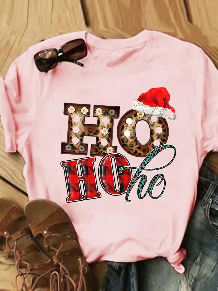 Letter 90s Trend Cute Christmas T Shirt Clothing Clothes Female Printed Fashion Tee Women Top New Year Graphic T-shirts
Letter 90s Trend Cute Christmas T Shirt Clothing Clothes Female Printed Fashion Tee Women Top New Year Graphic T-shirts