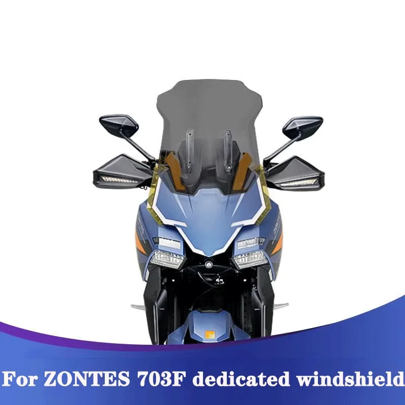For ZONTES 703F 703-F Motorcycle modified windshield front windscreen chest protector windproof rainproof board deflector
For ZONTES 703F 703-F Motorcycle modified windshield front windscreen chest protector windproof rainproof board deflector