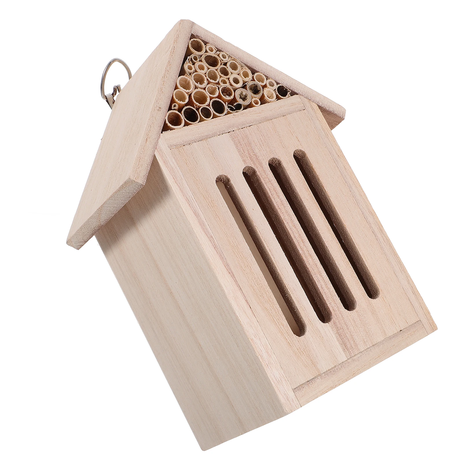 Wooden Outdoor Box Bee House Ladybugs Shelter Butterfly Nesting Child Bat Houses Bat Habitat Houses Portable
Wooden Outdoor Box Bee House Ladybugs Shelter Butterfly Nesting Child Bat Houses Bat Habitat Houses Portable