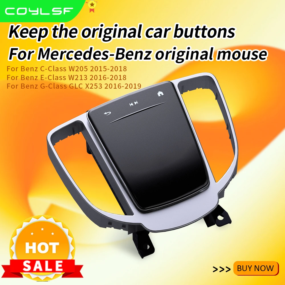 Central Control Touch Mouse Trim Panel for Mercedes Benz E Class C Class GLC 2015-2019 Car Mouse Interior Old To New Upgrade
Central Control Touch Mouse Trim Panel for Mercedes Benz E Class C Class GLC 2015-2019 Car Mouse Interior Old To New Upgrade