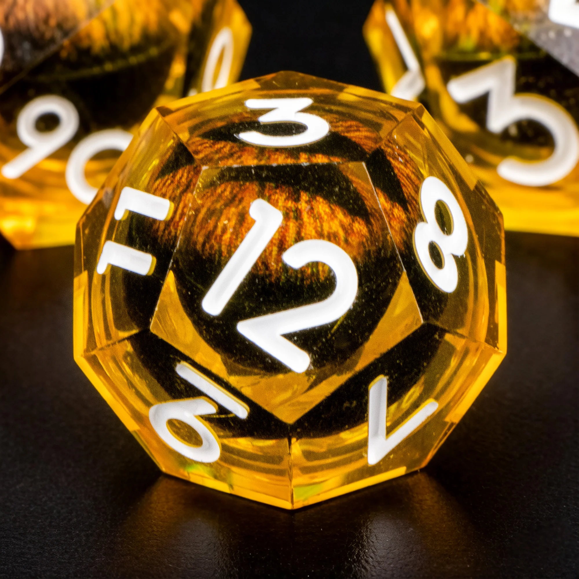 Dragon Eye Liquid Core Dice Set for Tabletop Gaming, Resin Dice Set
Dragon Eye Liquid Core Dice Set for Tabletop Gaming, Resin Dice Set