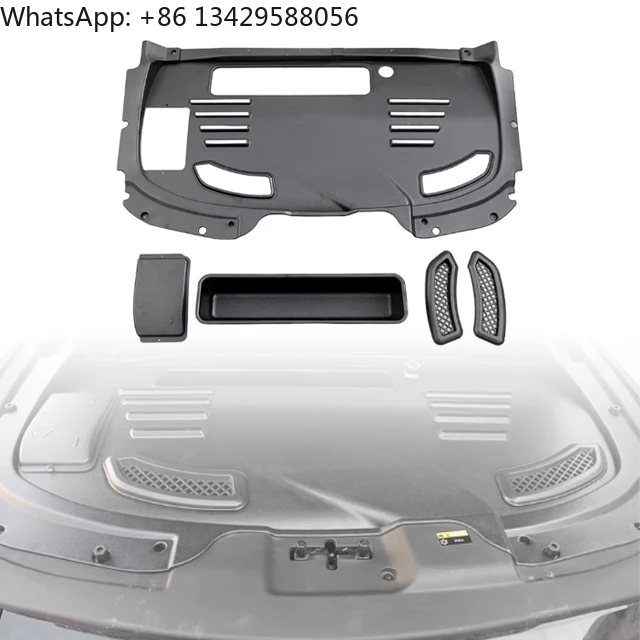 Engine Bay Protection Cover Under Hood Insulation Pad for Jetour T1 Accessories
Engine Bay Protection Cover Under Hood Insulation Pad for Jetour T1 Accessories