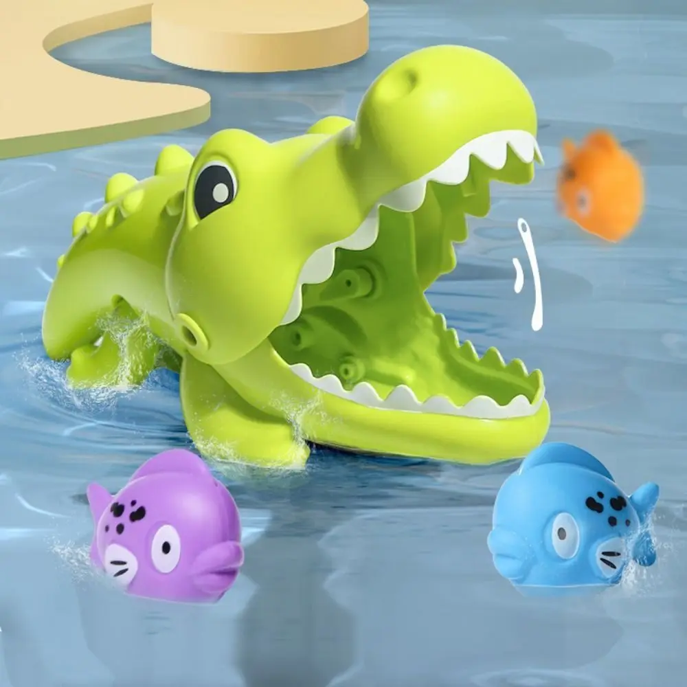 Big Crocodile Bathroom Bathing Toy Multiple Types Eating Small Fish Water Playing Toys Cartoon Fashion Crocodile Water Toy
Big Crocodile Bathroom Bathing Toy Multiple Types Eating Small Fish Water Playing Toys Cartoon Fashion Crocodile Water Toy