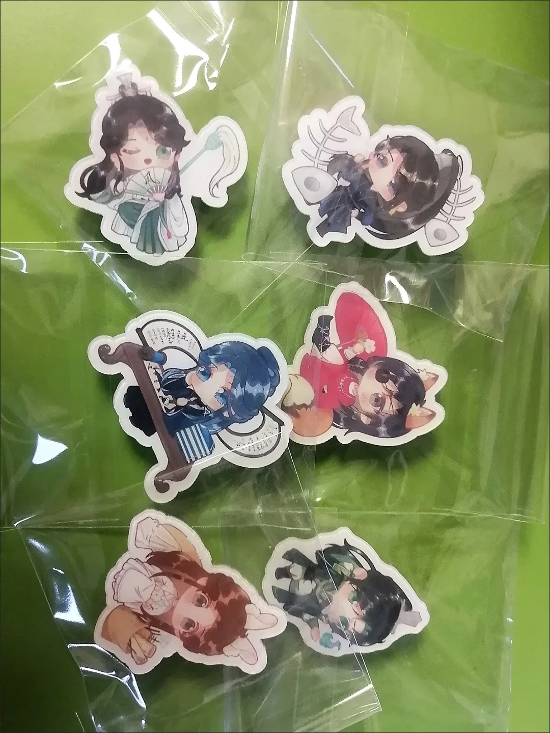 Tianguan Blessing Anime Peripheral Cosplay Brooch Flower City Xie Lian Q Edition Fan Acrylic Badge Jewelry Pendant Gift
Tianguan Blessing Anime Peripheral Cosplay Brooch Flower City Xie Lian Q Edition Fan Acrylic Badge Jewelry Pendant Gift