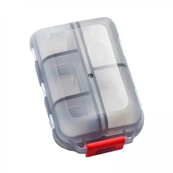 Travel Pill Organizer 10 Compartments Pill Holder Container Plastic Pill Storage Box for Daily Medicine Carry
Travel Pill Organizer 10 Compartments Pill Holder Container Plastic Pill Storage Box for Daily Medicine Carry