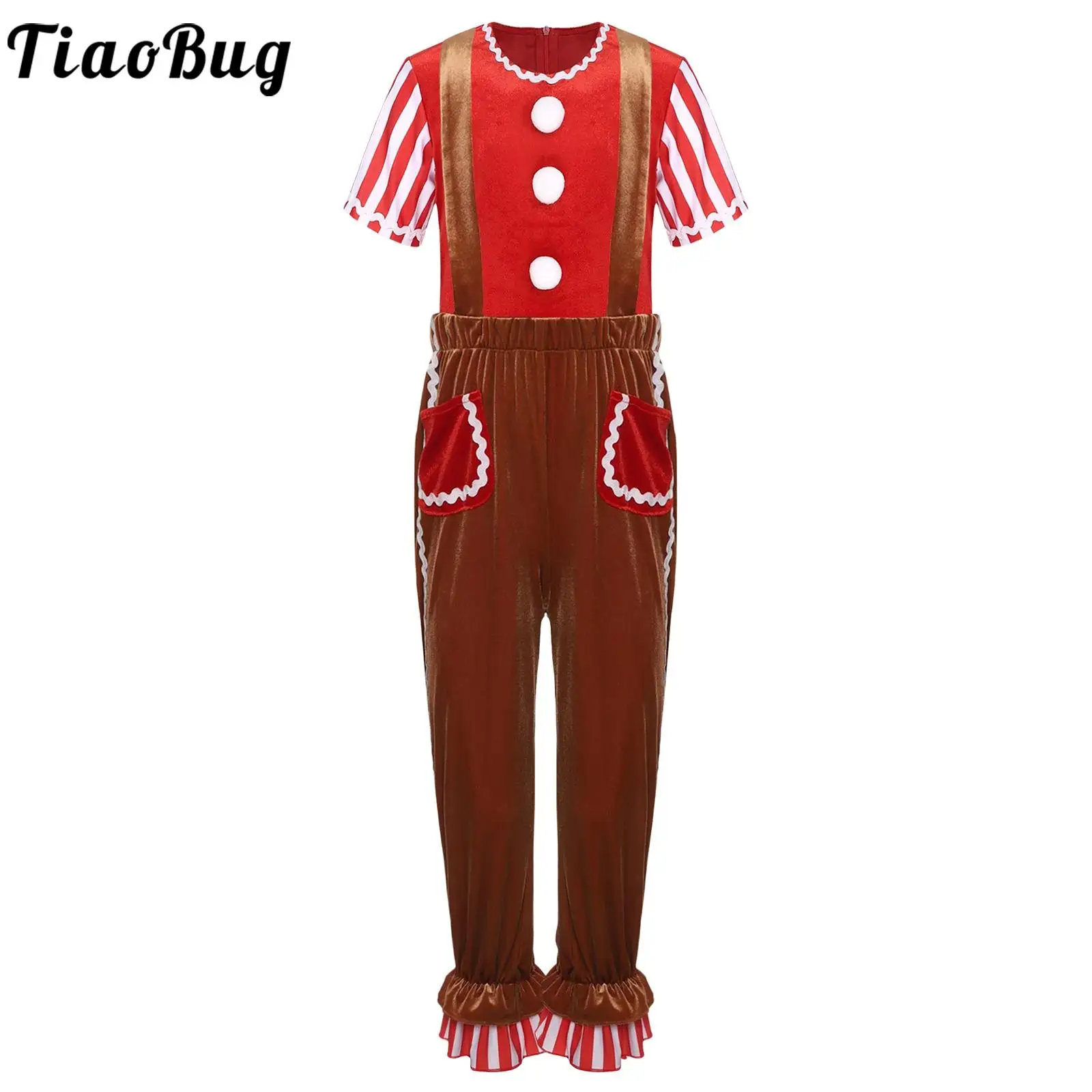 Girls Christmas Gingerbread Man Costume Party Dresses Candy Cane Santa Cookie Man Cosplay Figure Skating Costume Suits Dancewear
Girls Christmas Gingerbread Man Costume Party Dresses Candy Cane Santa Cookie Man Cosplay Figure Skating Costume Suits Dancewear