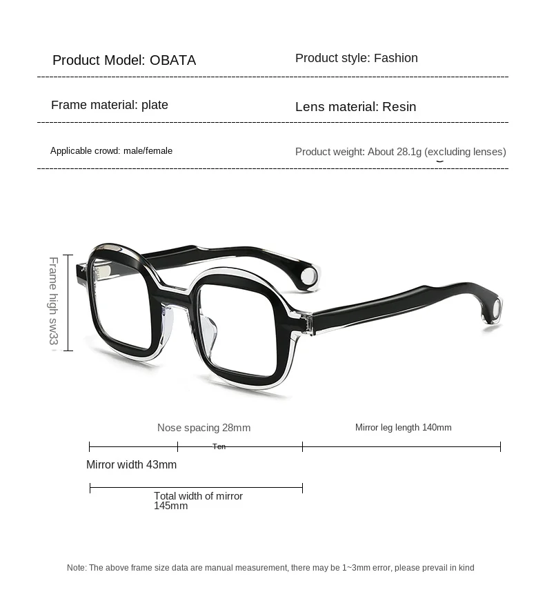 Новые модные женские и мужские дизайнерские оправы для очков 2025 года: компьютерные, с защитой от синего света, с диоптриями, UV400
Новые модные женские и мужские дизайнерские оправы для очков 2025 года: компьютерные, с защитой от синего света, с диоптриями, UV400