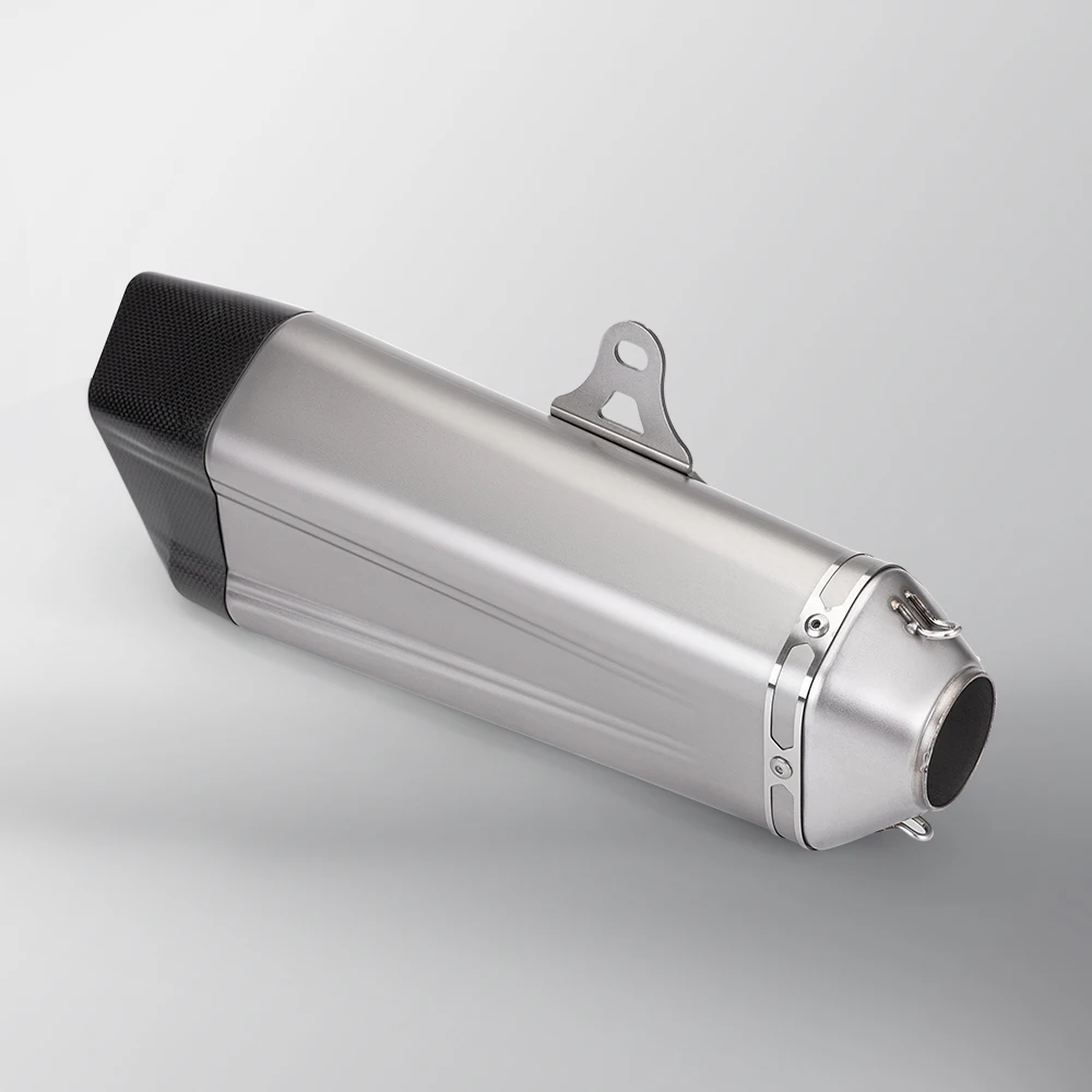 Motorcycle Exhaust Muffler Slip on motorcycle/scooter exhaust stainless steel dual outlet silencer
Motorcycle Exhaust Muffler Slip on motorcycle/scooter exhaust stainless steel dual outlet silencer