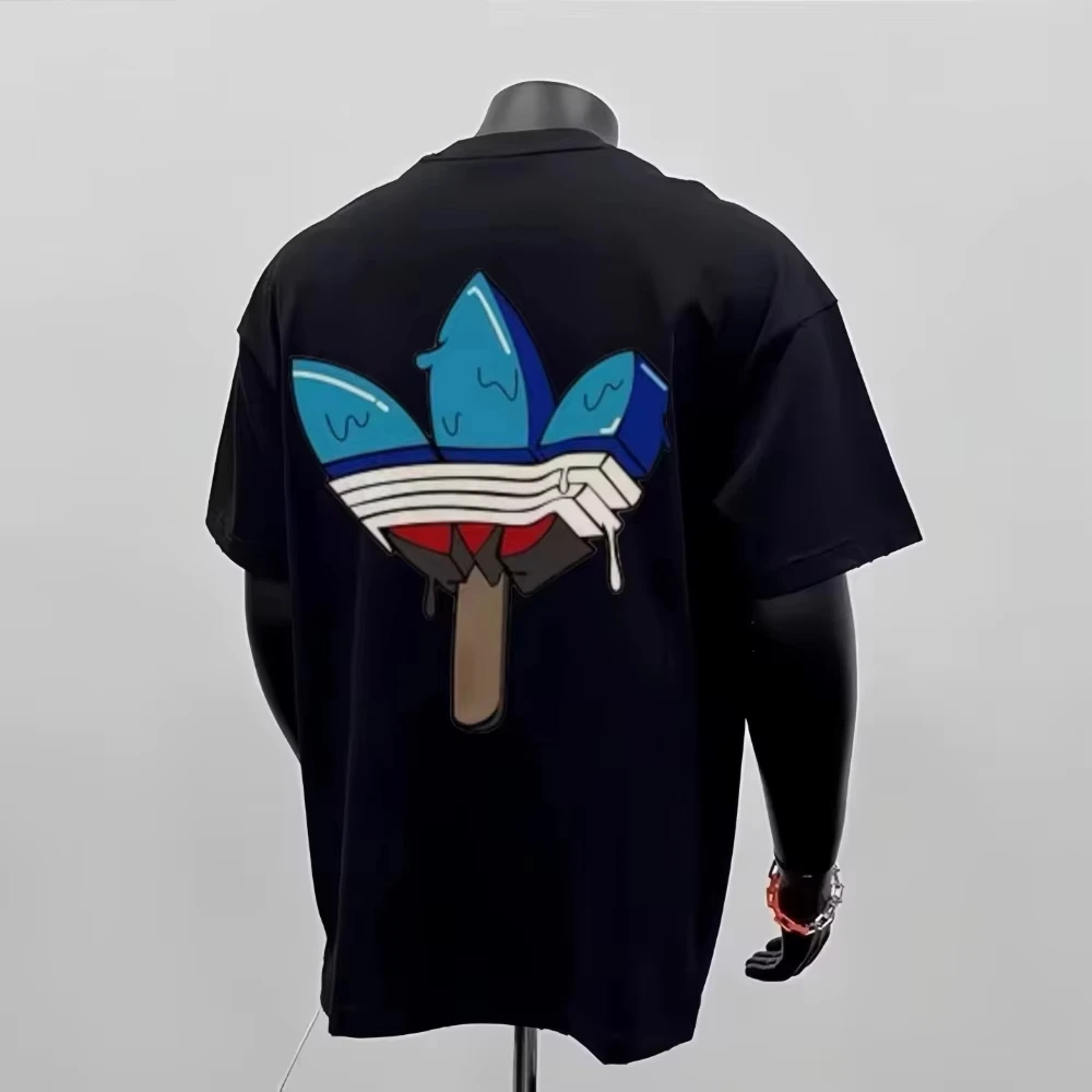 2025 Новая летняя модная брендовая футболка с круглым вырезом и коротким рукавом, высококачественная брендовая футболка с коротким рукавом с принтом, универсальный стиль, простой
2025 Новая летняя модная брендовая футболка с круглым вырезом и коротким рукавом, высококачественная брендовая футболка с коротким рукавом с принтом, универсальный стиль, простой