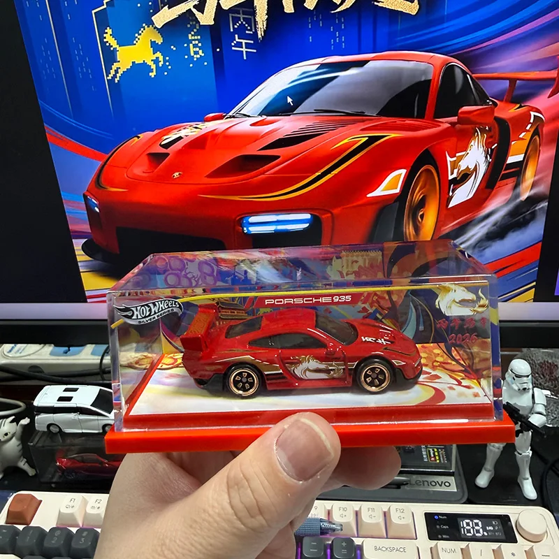 Hot Wheels Silver Series Porsche 935 Diecast Car Model Chinese Year Of The Horse Limited Edition JNF49 Toy For Kids
Hot Wheels Silver Series Porsche 935 Diecast Car Model Chinese Year Of The Horse Limited Edition JNF49 Toy For Kids