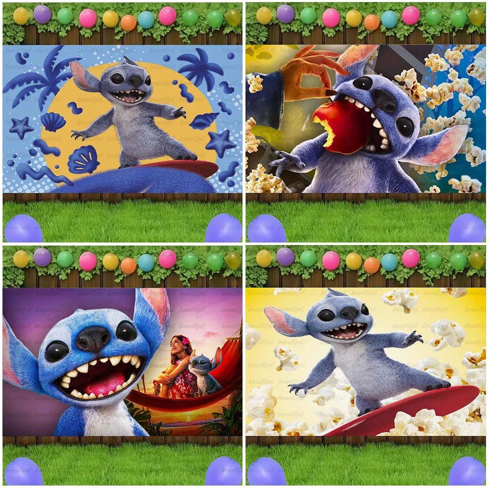 MINISO Lilo & Stitch Theme Children's Birtyhday Party Backdrop Boy Girl Gifts Baby Shower Supplies Party Decorations Background 
MINISO Lilo & Stitch Theme Children's Birtyhday Party Backdrop Boy Girl Gifts Baby Shower Supplies Party Decorations Background