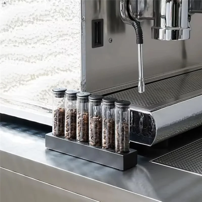 AT19-For Coffee Beans Portable Coffee Storage Jar Display Rack Espresso Accessories Tool
AT19-For Coffee Beans Portable Coffee Storage Jar Display Rack Espresso Accessories Tool