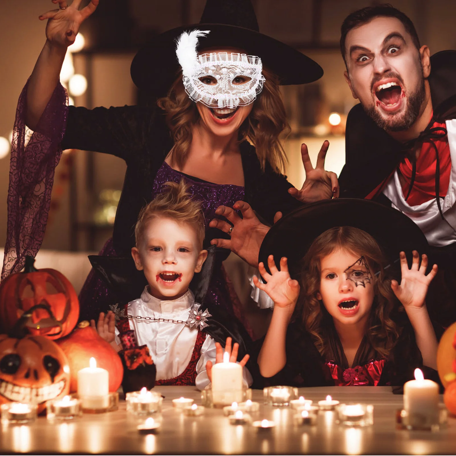 Lace Masquerade Mask Princess Half Mask Cosplay Party Prop Fake Pearl Plume Elegant Mysterious Halloween Costume Decoration
Lace Masquerade Mask Princess Half Mask Cosplay Party Prop Fake Pearl Plume Elegant Mysterious Halloween Costume Decoration