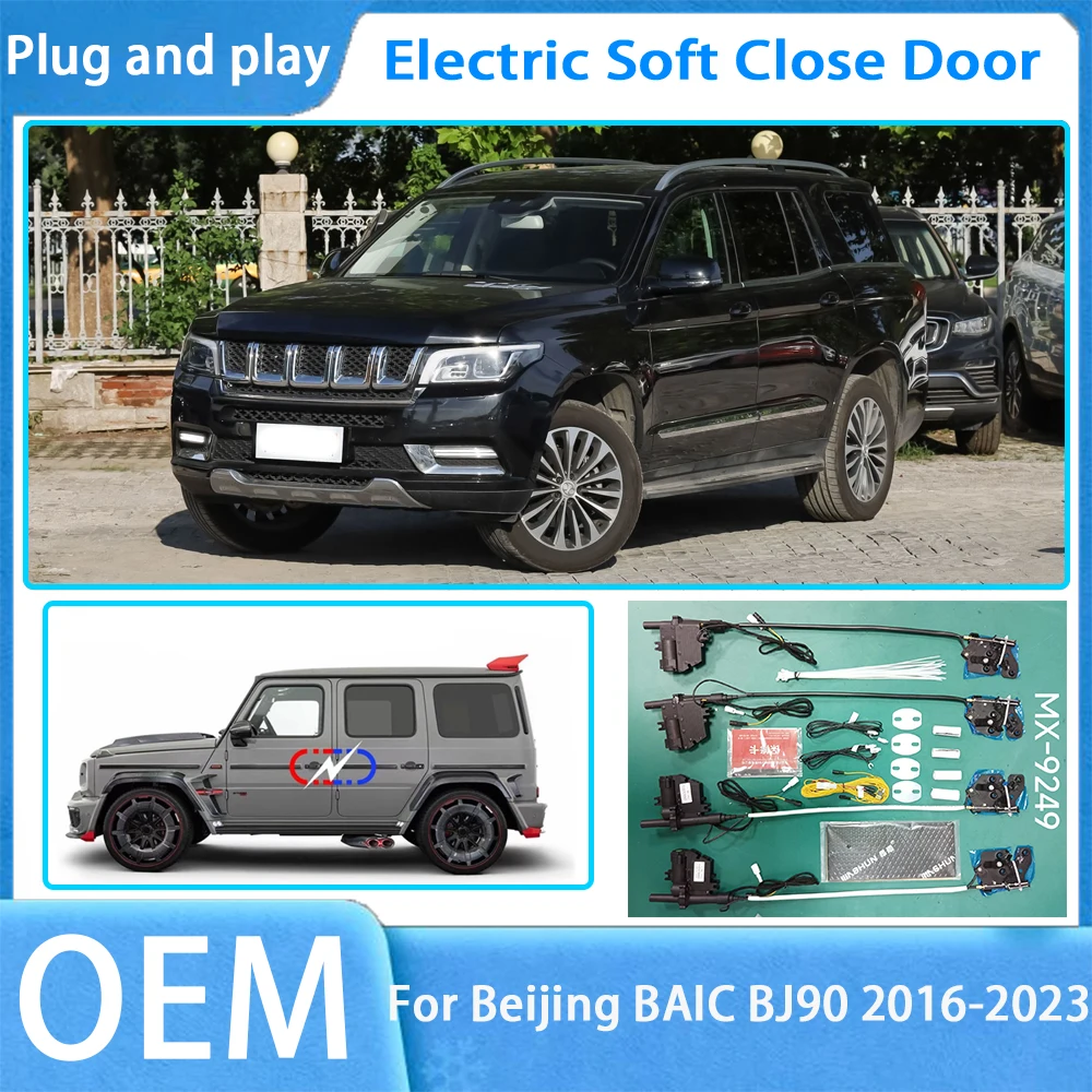 for Beijing BAIC BJ90 2016-2023 OEM Car Soft Close Door System Automatic Electric Auto Pull Power Latch Power Closing Quiet
for Beijing BAIC BJ90 2016-2023 OEM Car Soft Close Door System Automatic Electric Auto Pull Power Latch Power Closing Quiet