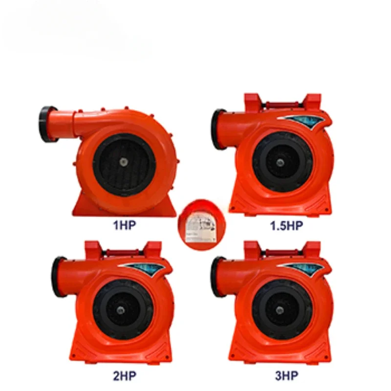 High power strong wind power 1HP 2HP 3HP series plastic air blower for inflatable castle large scale trampoline air blowers
High power strong wind power 1HP 2HP 3HP series plastic air blower for inflatable castle large scale trampoline air blowers