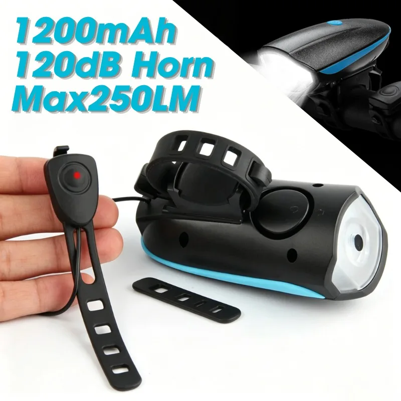 Bicycle Front Lights with Horn Speaker Headlights Night Lighting USB Charging Horn Lights Mountain Road Bikes Night Riding Lamp
Bicycle Front Lights with Horn Speaker Headlights Night Lighting USB Charging Horn Lights Mountain Road Bikes Night Riding Lamp
