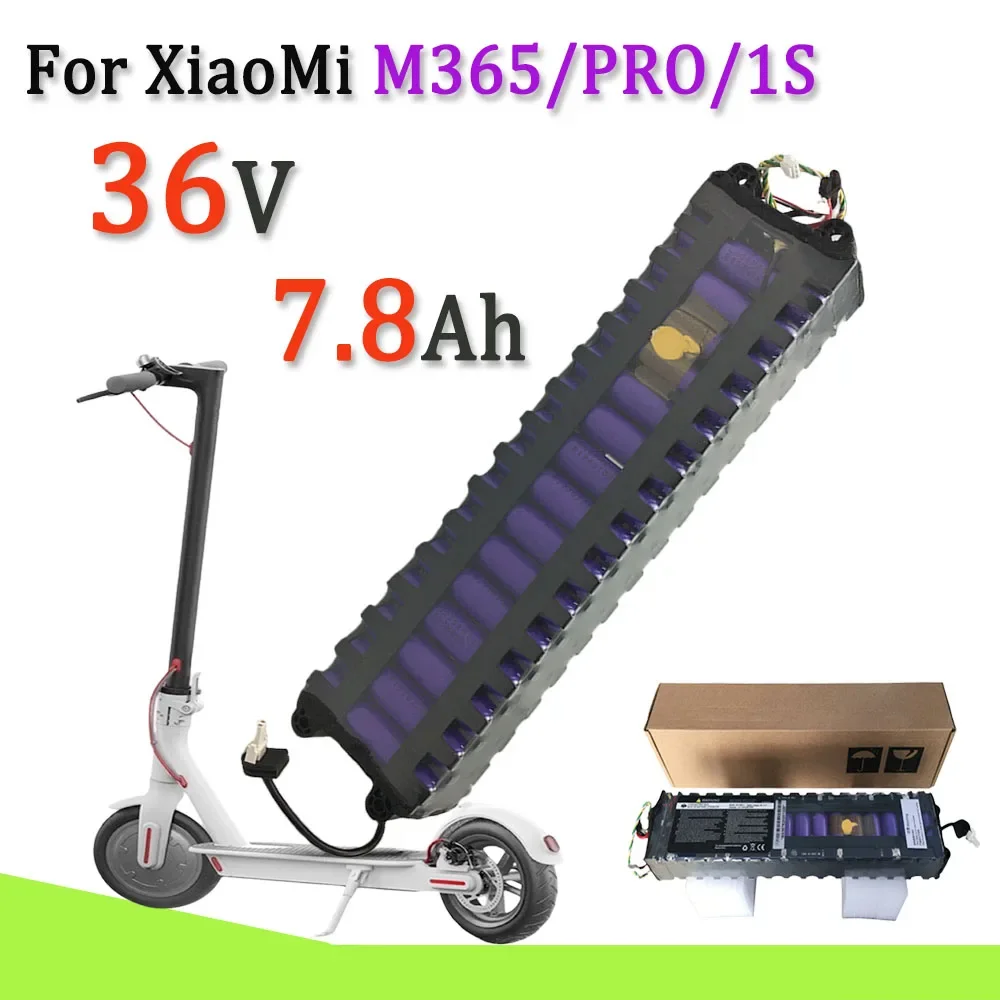 100% New Original 36V 7800mAh 10S3P 18650 Li-ion Battery Pack For Xiaomi M365/Pro/1S Scooter
100% New Original 36V 7800mAh 10S3P 18650 Li-ion Battery Pack For Xiaomi M365/Pro/1S Scooter